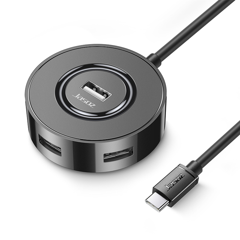 Bộ Chia USB Type C Sang 4 Cổng USB 2.0 Jasoz F111 Bộ Chia USB Type C Sang 4 Cổng USB 2.0 Jasoz F111