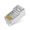 Đầu Bấm Mạng CAT6 Bọc Inox Mạ Vàng 3U Hộp 100C Jasoz T-E160