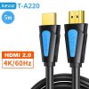 Cáp HDMI Dài 5M Hỗ Trợ 4K@60Hz Jasoz T-A220